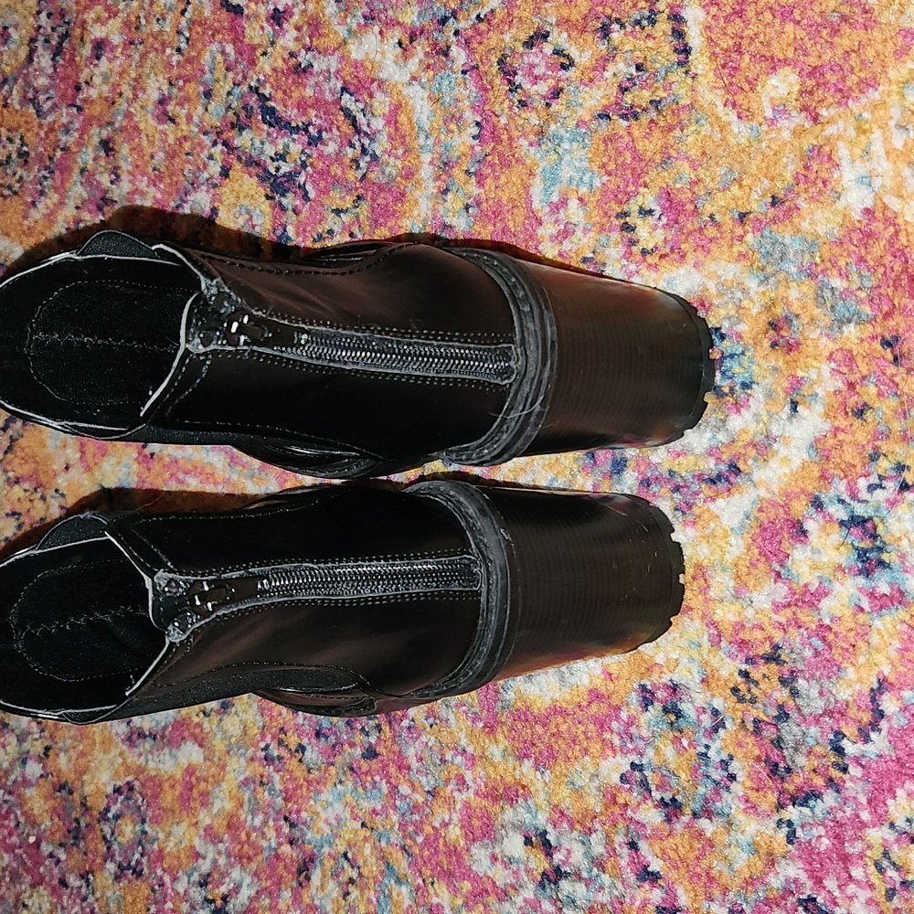 Madden girl black Kamora 10 M platform booties - Picture 9 of 14